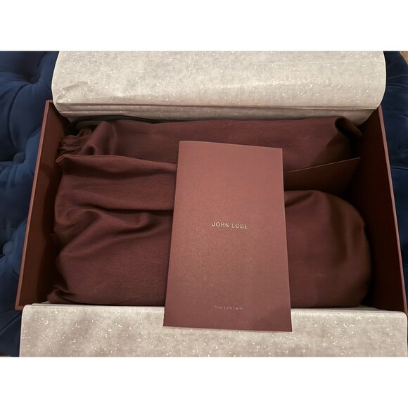 NIB John Lobb MTO Loafers, Tobacco Seude w/White Sole - 10UK/11US - Picture 4 of 8